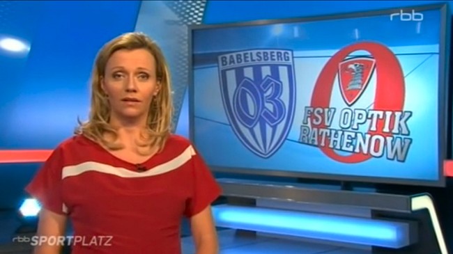 Sportplatz oder der Höhepunkt der Sportberichterstattung.