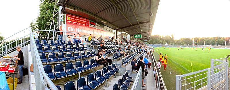 Ein Schmuckkästchen: das Karl-Liebknecht-Stadion zu Babelsberg.