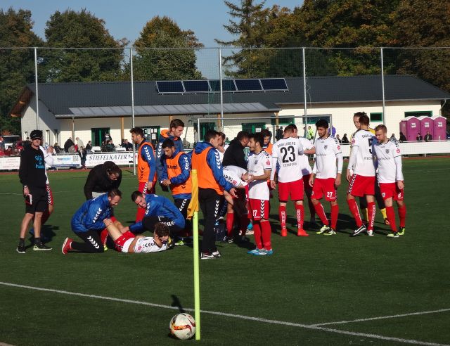 Brieselang vs. SVB: Pause nach 90 Minuten
