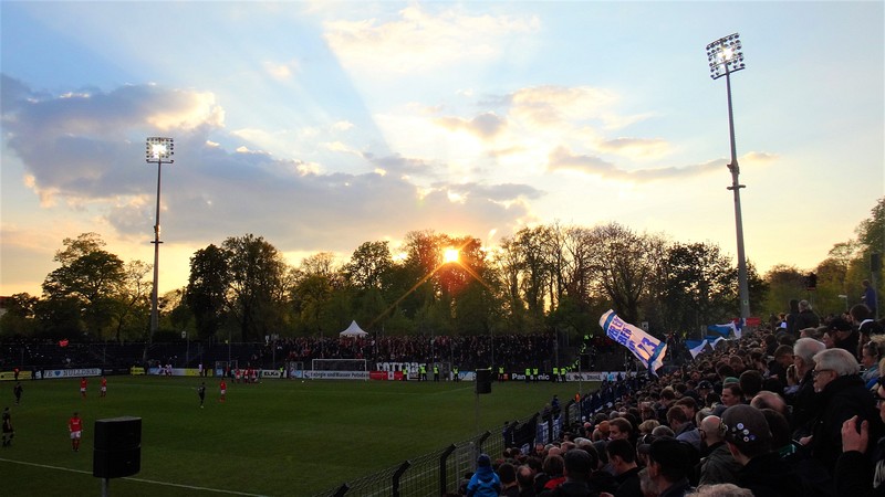 SVB vs. FCE 2:1 - Sonnenuntergang im Welterbe ;-)