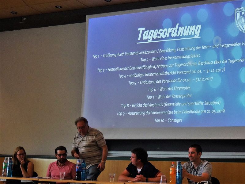 SVB-Mitgliederversammlung 2018