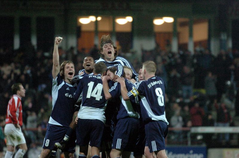 Babelsberg 03 vs. Union Berlin: Jubel