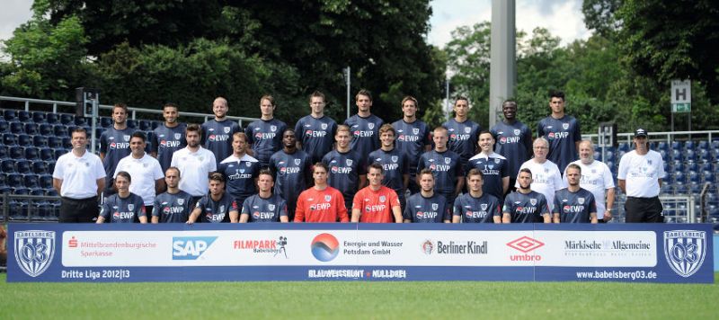 Babelsberg 03 Dritte Liga 2012/13