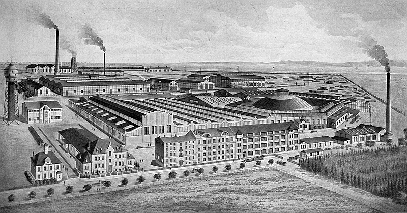 Fabrik von Orenstein und Koppel in Babelsberg / Drewitz